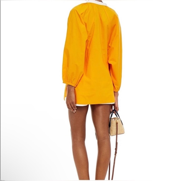 Tory Burch Yellow/Orange and White Tunic Top - Picture 2 of 13